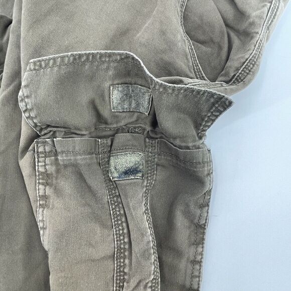 Adam Levine Cargo Shorts Men 40 Olive Green 100% Cotton Mid-Rise Classic Outdoor - Picture 10 of 16